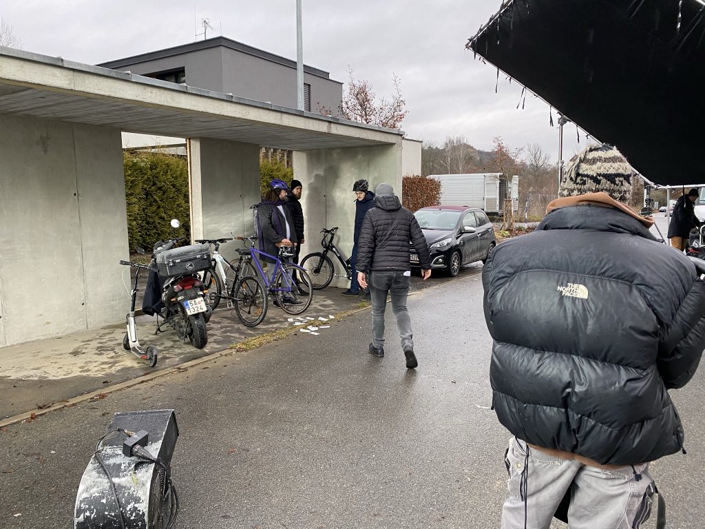 nová reklama, natáčení spotu, backstage